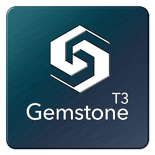 T3 Gemstone Sistem Logo
